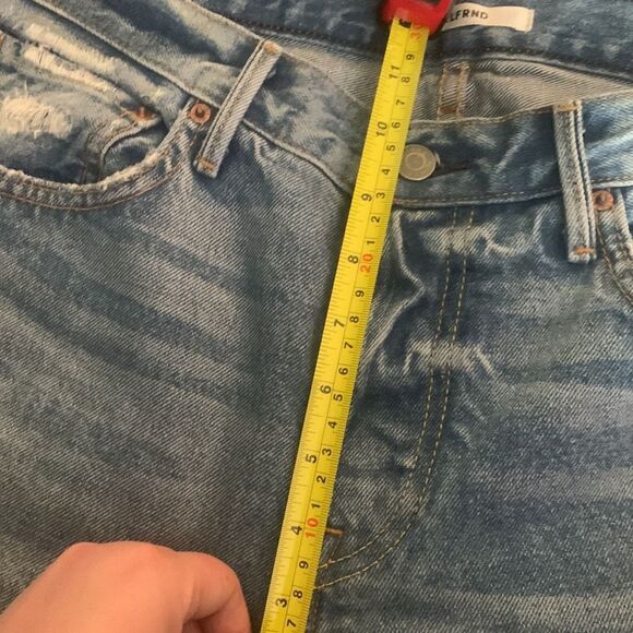 GRLFRND Maran straight 100% cotton jeans, size 28. - Picture 11 of 12